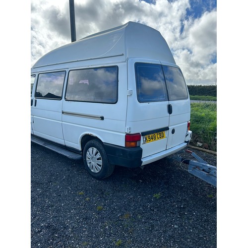 2 - VW Transporter T4 2.4D LWB High Top Camper Low mileage of 110k very reliable good engine. There is a... 