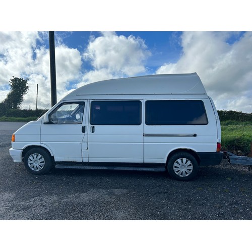 2 - VW Transporter T4 2.4D LWB High Top Camper Low mileage of 110k very reliable good engine. There is a... 