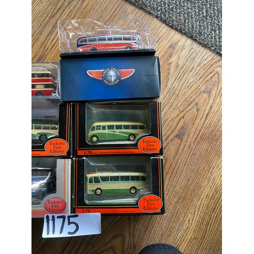 1175 - Box of Collectable busses - Viewing Section: O15