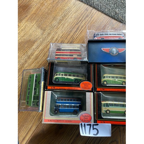 1175 - Box of Collectable busses - Viewing Section: O15