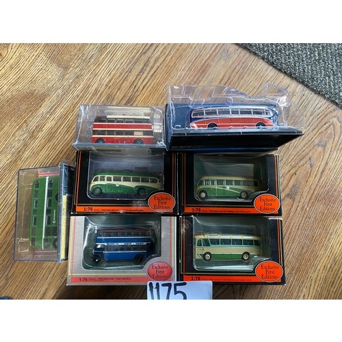 1175 - Box of Collectable busses - Viewing Section: O15