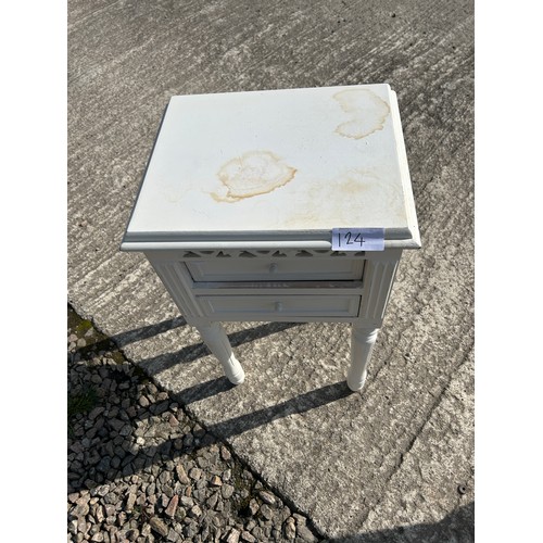 124 - End table/telephone table - 70 x 41 x 32cm approx.