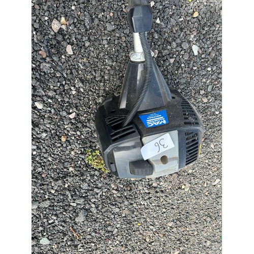 36 - Mac Alister petrol strimmer - Untested