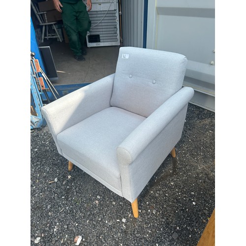 146 - Grey armchair