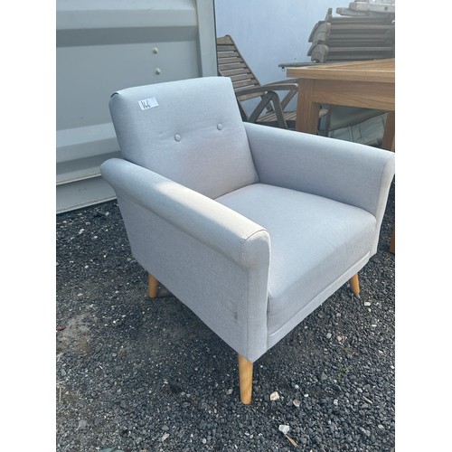 146 - Grey armchair