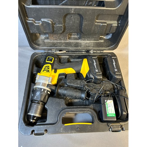 207 - JCB drill 20V drill with battery & charger