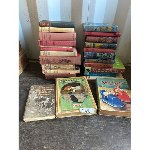 243 - Various Vintage Books