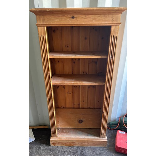 265 - Pine Bookcase - 138 x 66 x 30cm approx.