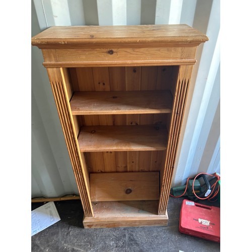 265 - Pine Bookcase - 138 x 66 x 30cm approx.