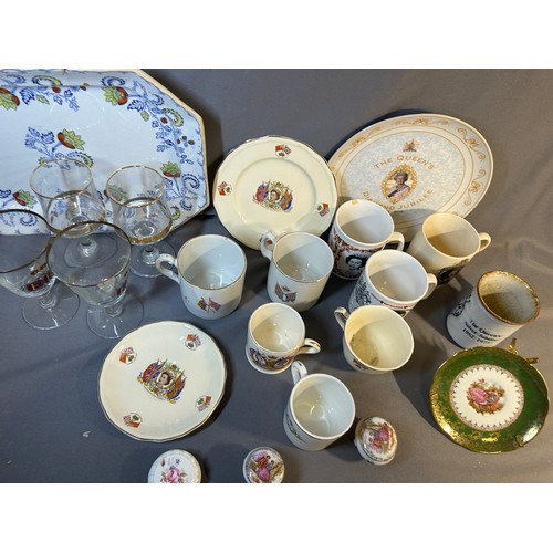 315 - Large Selection of china & glass - Majority of it is royal memorabilia