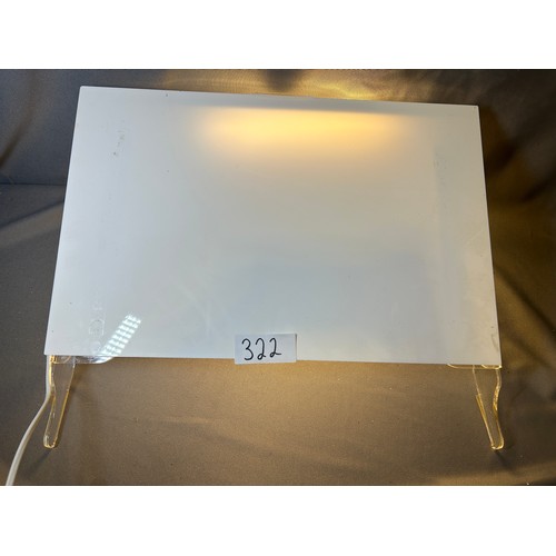 322 - Acrylic lightboard for artwork