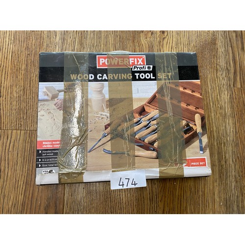 474 - Wood Carving tool set