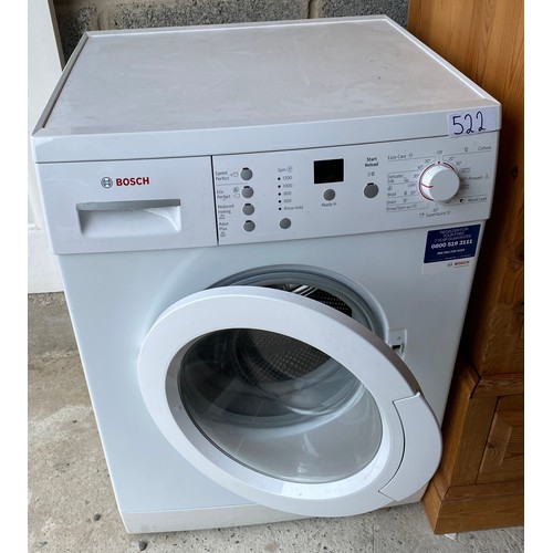 522 - Bosch Washing machine