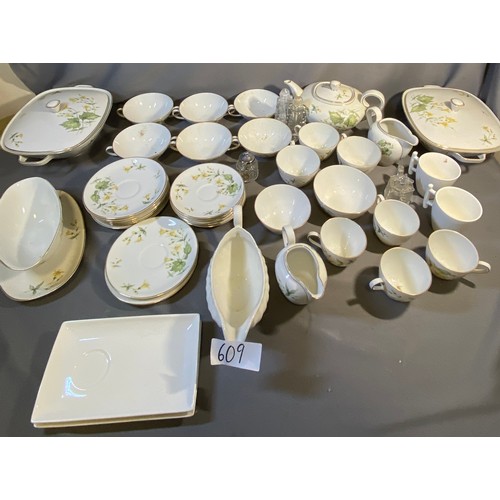 609 - Large selection of chinaware