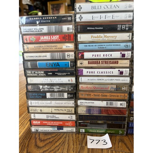 773 - Selection of cassettes