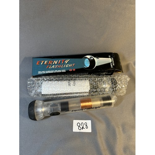 828 - 'Eternity Flashlight' Boxed + spare