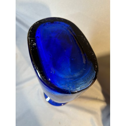 41 - Large Blue glass vase