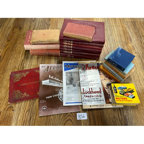 856 - Selection of vintage books