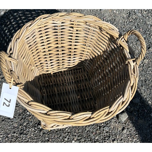 72 - Wicker basket