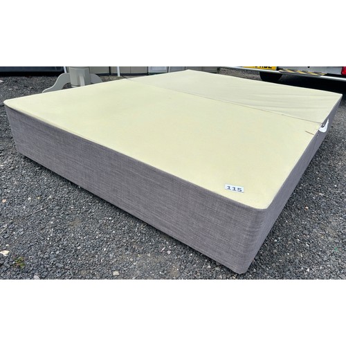 115 - 5ft divan bed (base only)