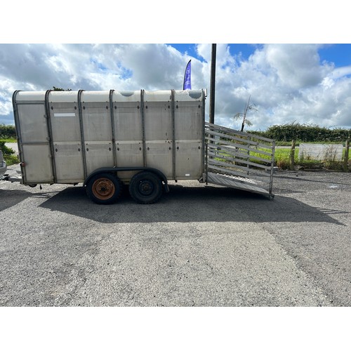 1 - Cattle Trailer - 12ft - with Bradley towbar