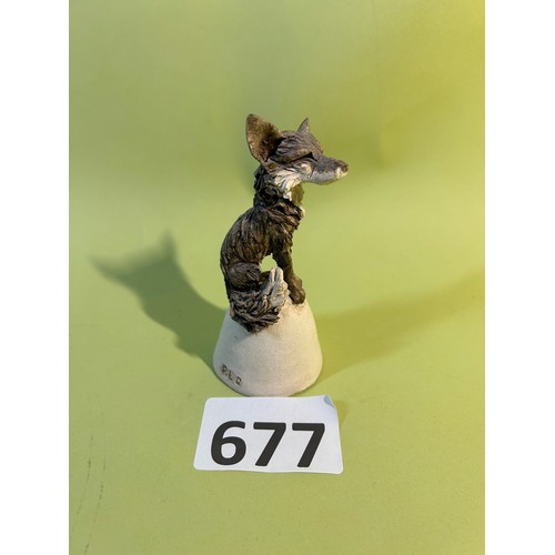 677 - Fox ornament