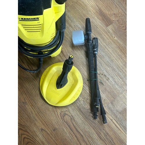 297 - Karcher Pressure washer + attachments