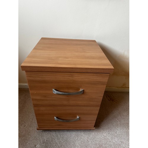 371 - Pair of bedside units