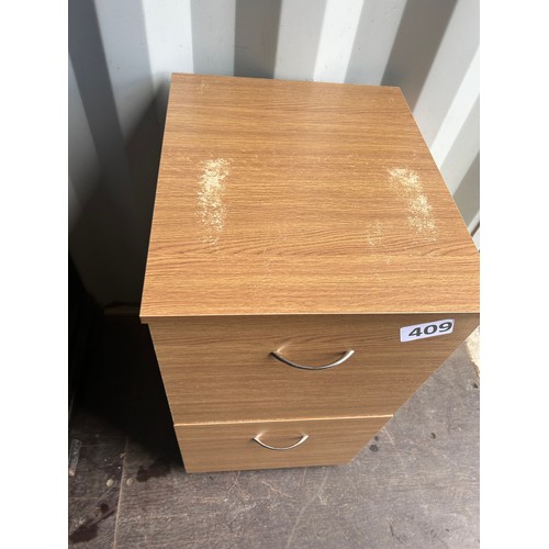 409 - Filing pedestal drawers