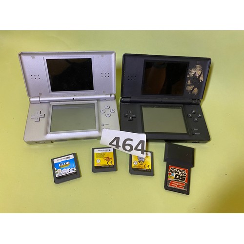 464 - 2 x Nintendo DS and games