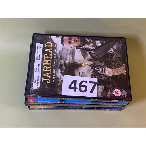 467 - Collection of DVDs