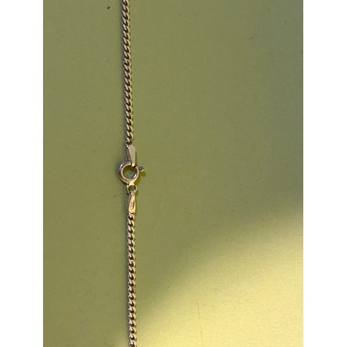 468 - Hallmarked 925 silver chain necklace - approx. 23