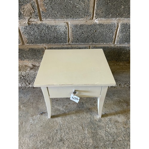 526 - Bedside table with drawer