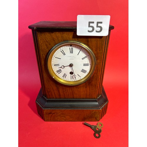 55 - Mantle clock with key