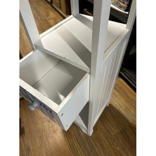 767 - Small bathroom cabinet with drawer