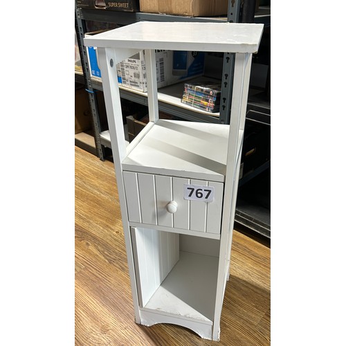 767 - Small bathroom cabinet with drawer