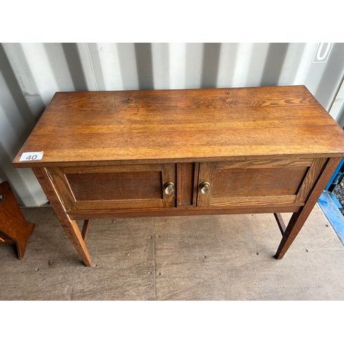 40 - Console table/small sideboard - 107cms(W) x 45 x 77cms(H)  approx.