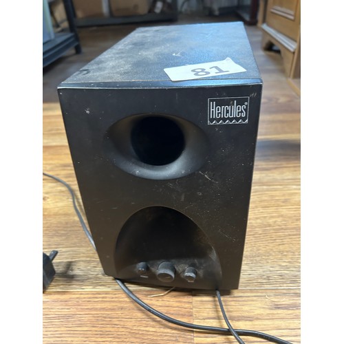 81 - Hercules subwoofer