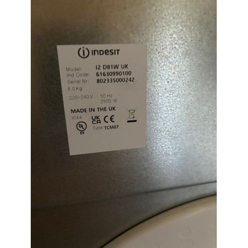 103 - Indesit condenser tumble dryer