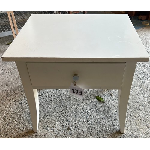 173 - Bedside unit with drawer