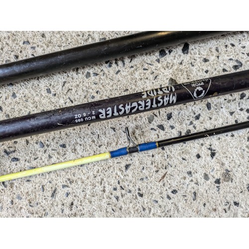 262 - Master Caster uptide fishing rod & one other