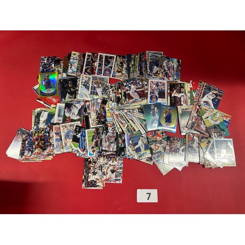 7 - Large selection of Baseball trading cards