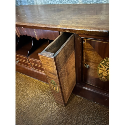 85 - Antique French Bureau 122cms(W) x 98cms(H) x 54cms(D) approx. - Includes many 'Hidden' compartments ... 