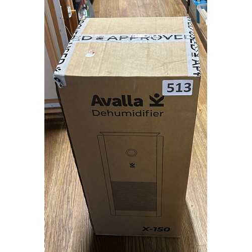 513 - Avalla dehumidifier - boxed