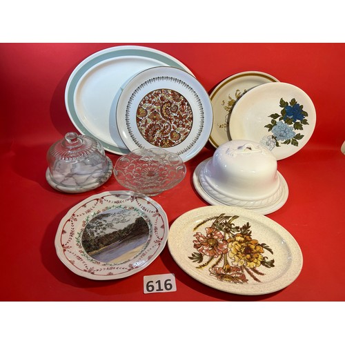 616 - Miscellaneous assorted china