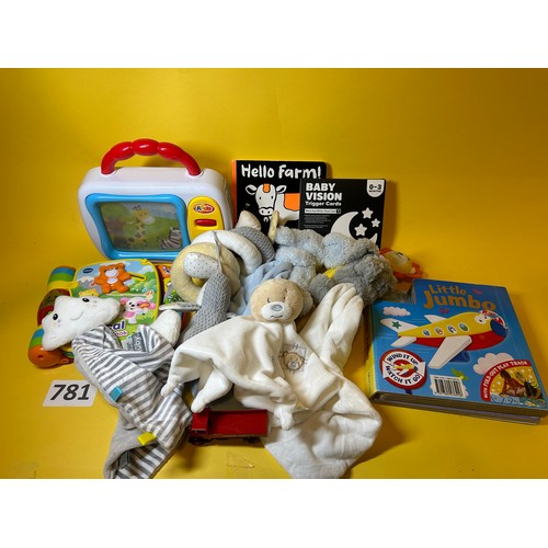 781 - Selection of baby toys