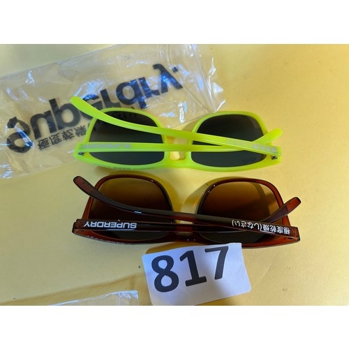 817 - 2 pairs of Super Dry sunglasses