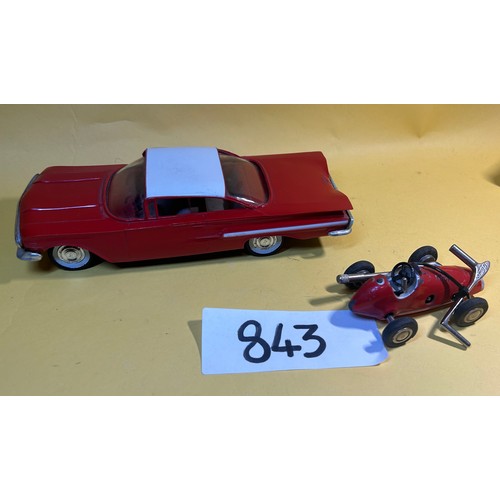 843 - Vintage Model cars - Schuco micro racer &  other boxes car