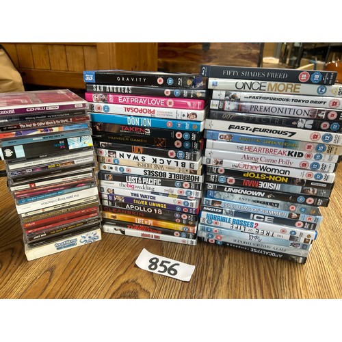 856 - Selection of CDs & DVDs