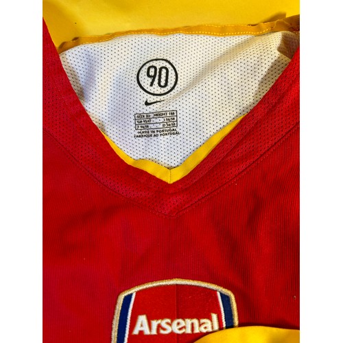 28 - Selection of Arsenal football shirts